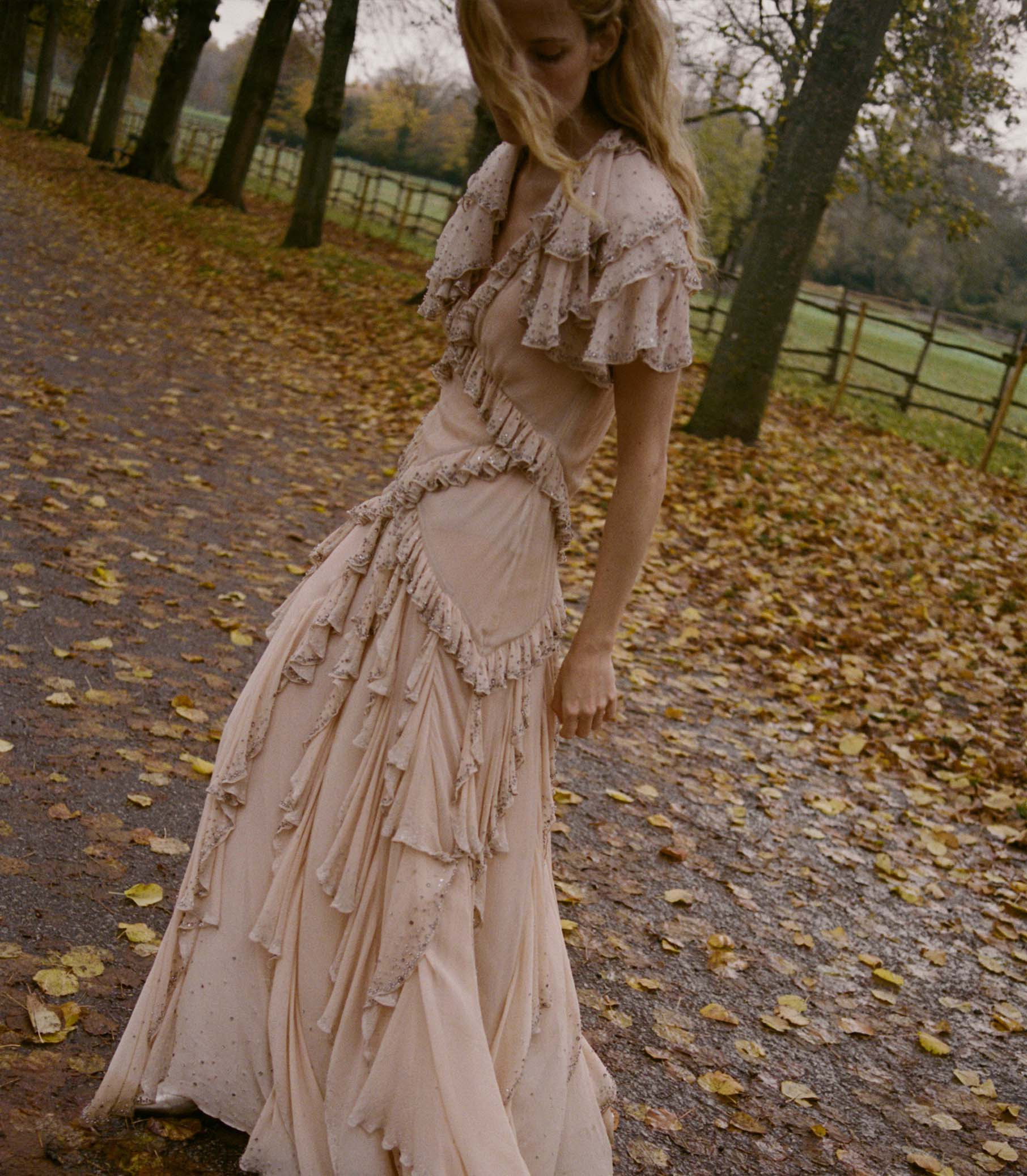 Antoinette Anniversary Dress - Antique Blush | DÔEN | DOEN