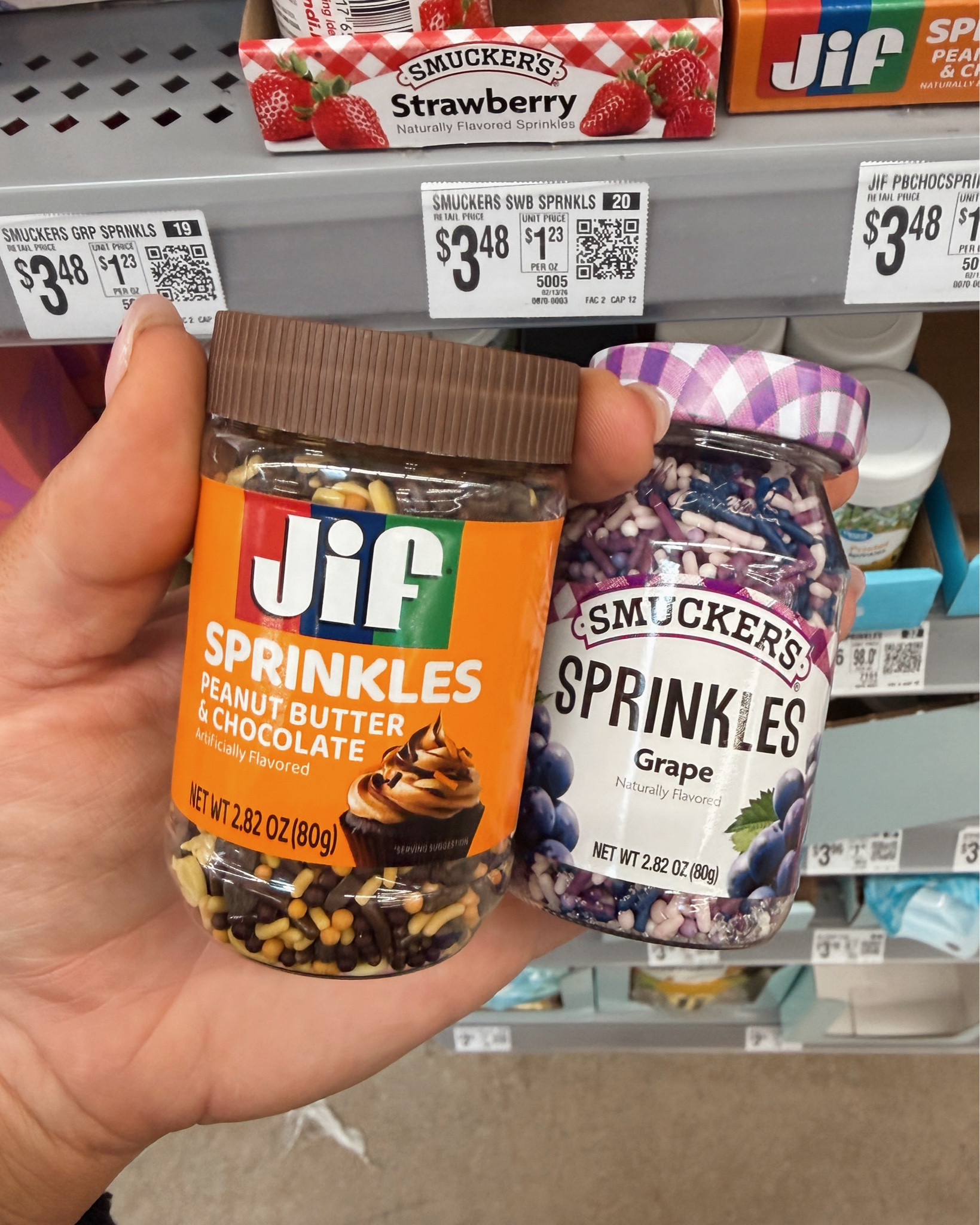 stop these are adorable 😅 
Walmart had a ton of fun items like these PB&J sprinkles out for Easter baking! 💗

#LTKSeasonal #LTKfoodie #LTKHome