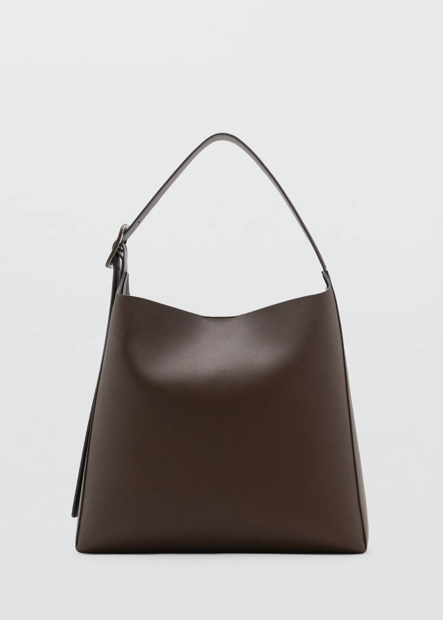 Bucket bag with buckle - Women | MANGO United Kingdom | MANGO (UK)