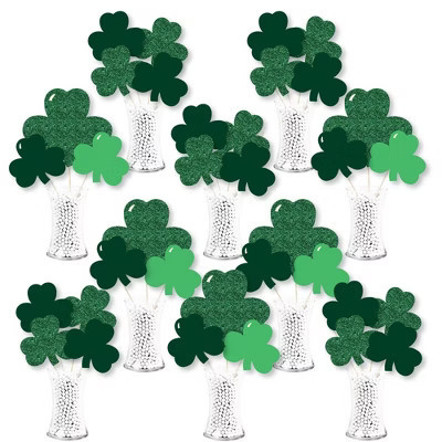 Big Dot of Happiness St. Patrick's Day - Saint Paddy's Day Party Centerpiece Sticks - Showstopper Table Toppers - 35 Pieces | Target