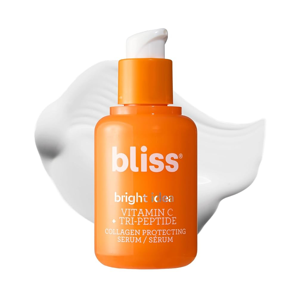 Bliss 15% Vitamin C + Tri-Peptide Bright Idea Serum – Brightening & Firming Anti-Aging Face Ser... | Amazon (US)