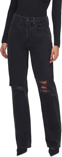 Good '90s Ripped High Waist Relaxed Jeans | Nordstrom