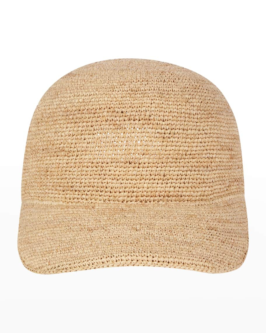 Flora Bella Riley Crochet Baseball Cap | Neiman Marcus