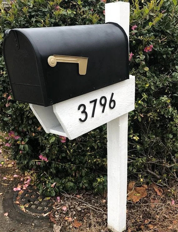 3 Inch Modern House Numbers Letters | Etsy | Etsy (US)