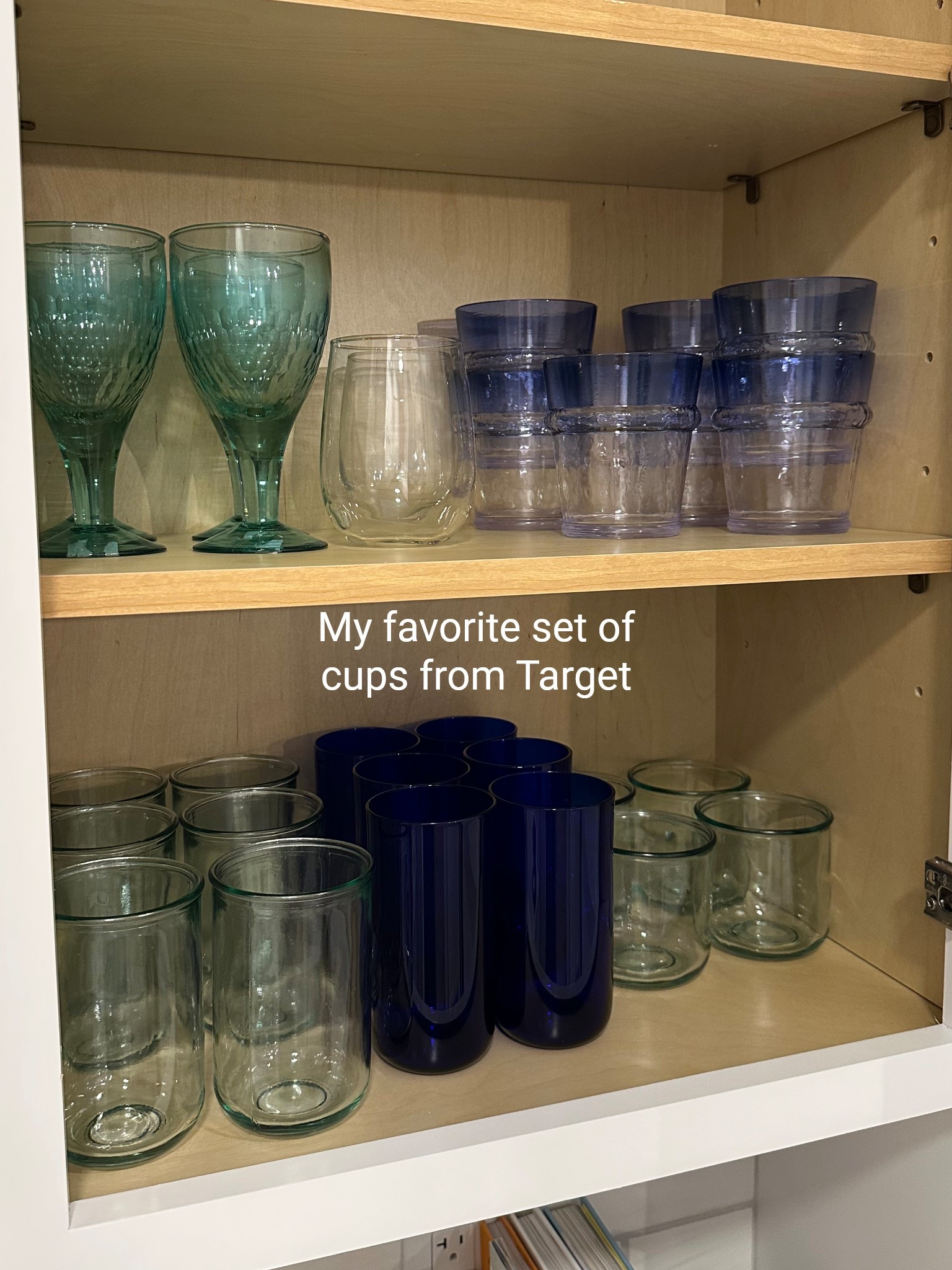 My favorite blue glass set of cups from Target - comes with the shirt & the tall glasses 

#LTKHome #LTKFindsUnder50 #LTKGiftGuide