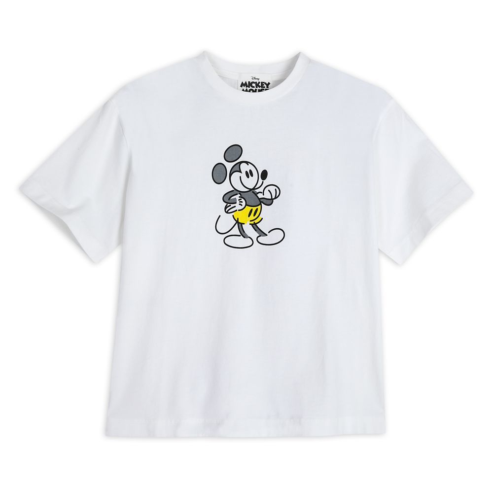 Mickey Mouse Genuine Mousewear T-Shirt for Women – White | Disney Store