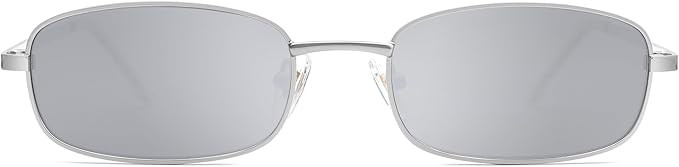 SOJOS Trendy Rectangle Sunglasses Womens Mens, Retro 80s 90s Y2k Chic Narrow Thin Skinny Sunnies ... | Amazon (US)