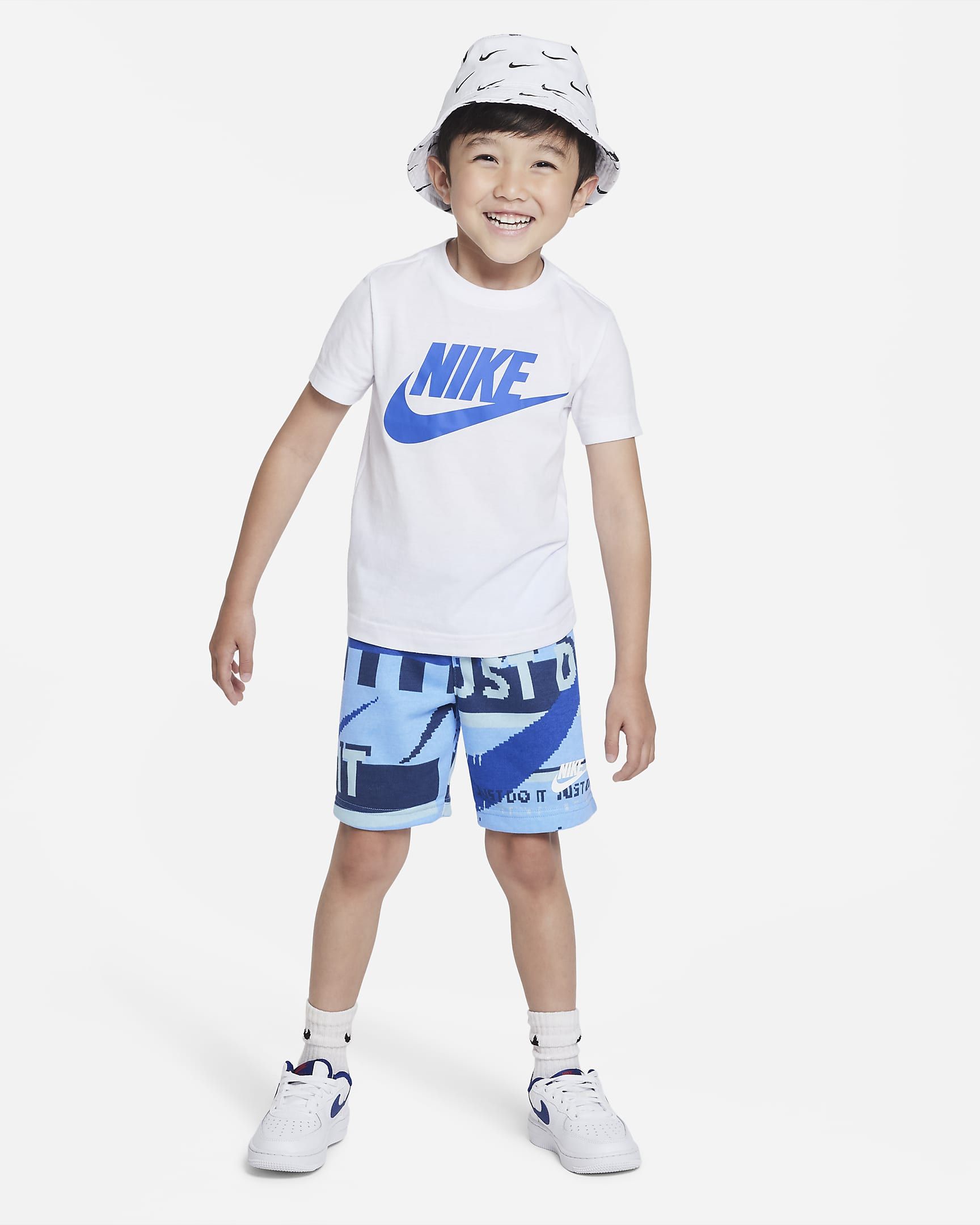 Nike Sportswear Club Lifestyle Shorts Set Little Kids' 2-Piece Set. Nike.com | Nike (US)