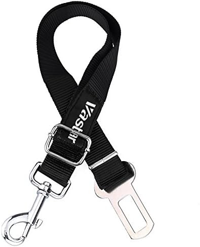 Vastar Adjustable Pet Dog Cat Safety Leads Car Vehicle Seat Belt Harness Seatbelt, Made from Nylon F | Amazon (US)