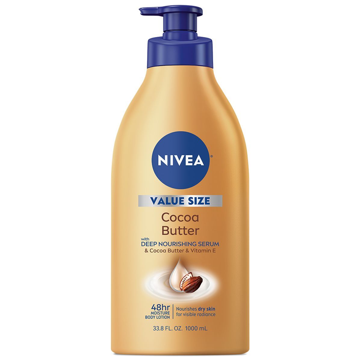 NIVEA Cocoa Butter Body Lotion with Deep Nourishing Serum - 33.8 fl oz | Target