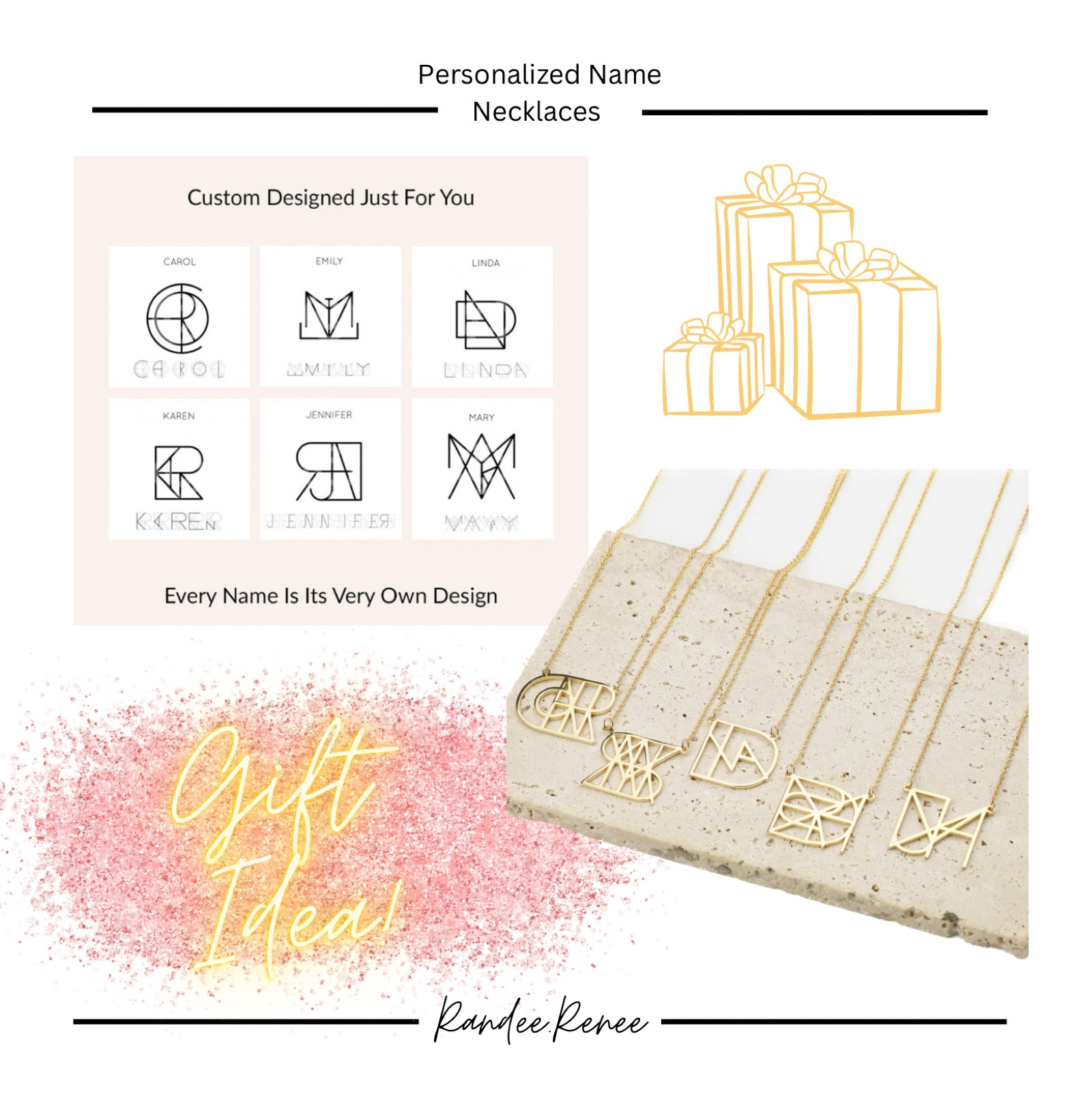 Omg! I just found the most unique, personalized necklaces! These would be an Amazon gift idea for a special woman in your life. They’re also on sale right now, bonus! Be sure to look around the store, they have many personalizable jewelry options - necklaces, rings, bracelets and more! Perfect for wives, mothers, sisters or best friends!

#LTKGiftGuide #LTKsalealert #LTKfindsunder100