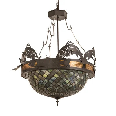 Catch of the Day Fishscale 4 - Light Chandelier | Perigold