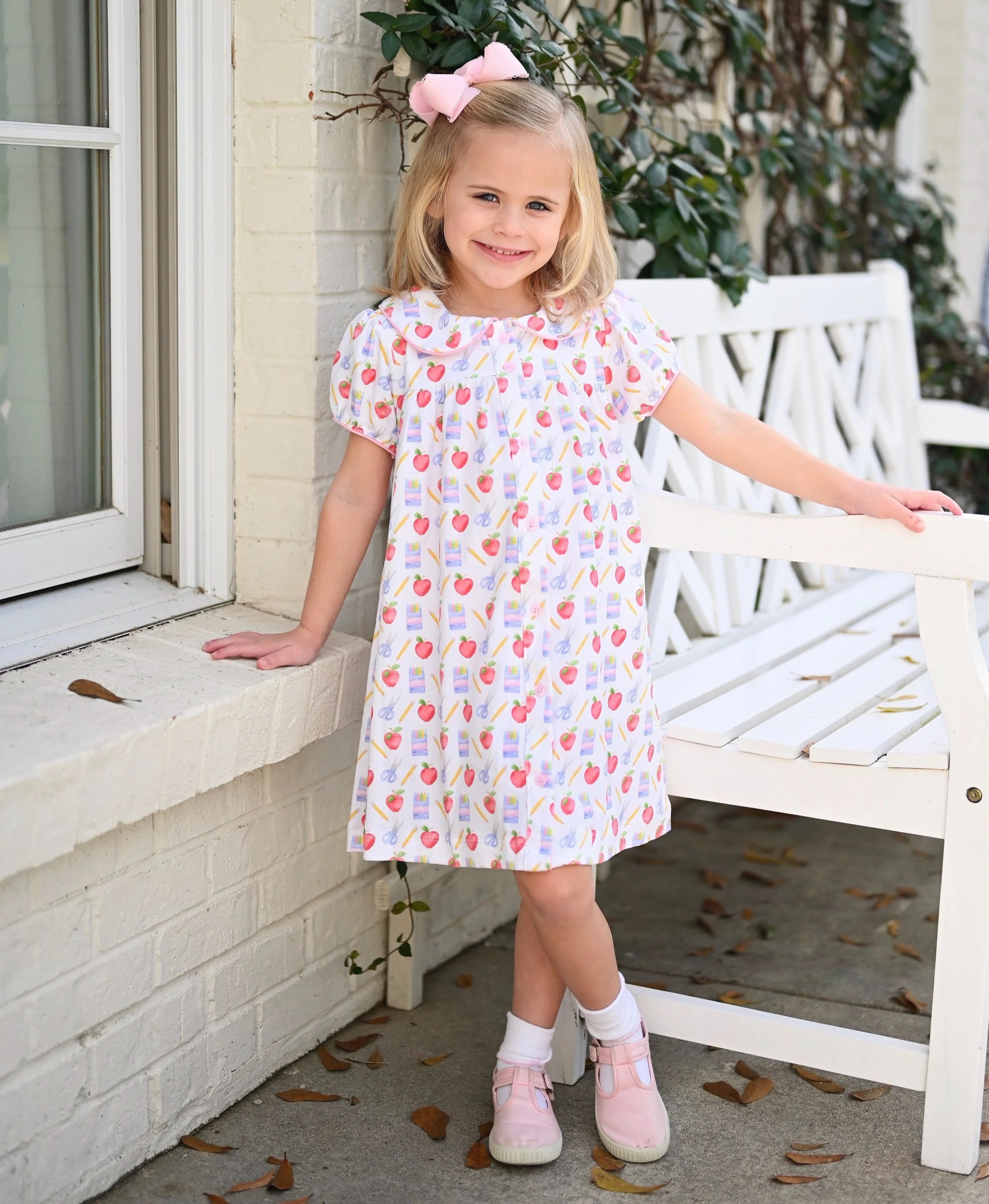 James and Lottie Whitley Knit Back To School Dress | JoJo Mommy