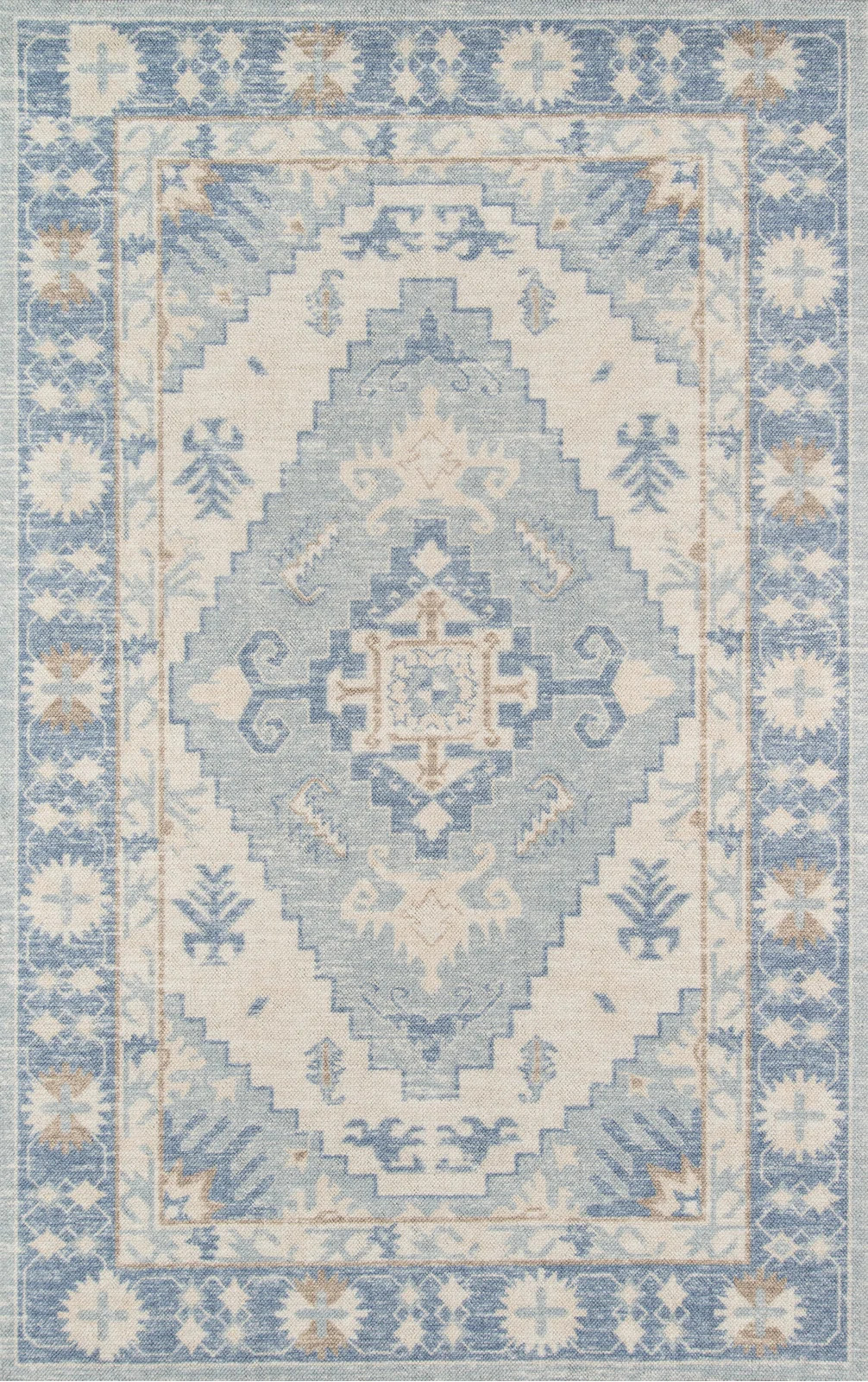 Agapanthus Power Loom Blue Rug | Wayfair North America