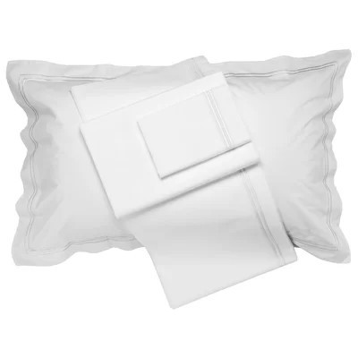 Classic 200 Thread Count Egyptian Certified Cotton Percale Sheet Set | Perigold