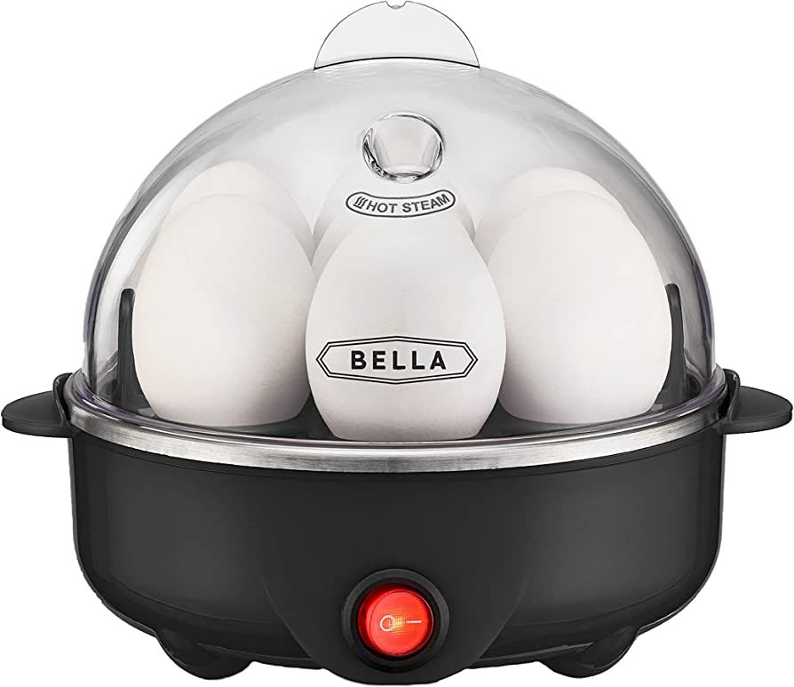 BELLA Rapid Electric Egg Cooker and Poacher with Auto Shut Off for Omelet, Soft, Medium and Hard ... | Amazon (US)