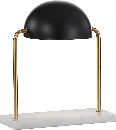 JONATHAN Y JYL1044A Porter 13.5" Art Deco Dome Lamp with Marble Base, Classic, Glam, Transitional... | Amazon (US)