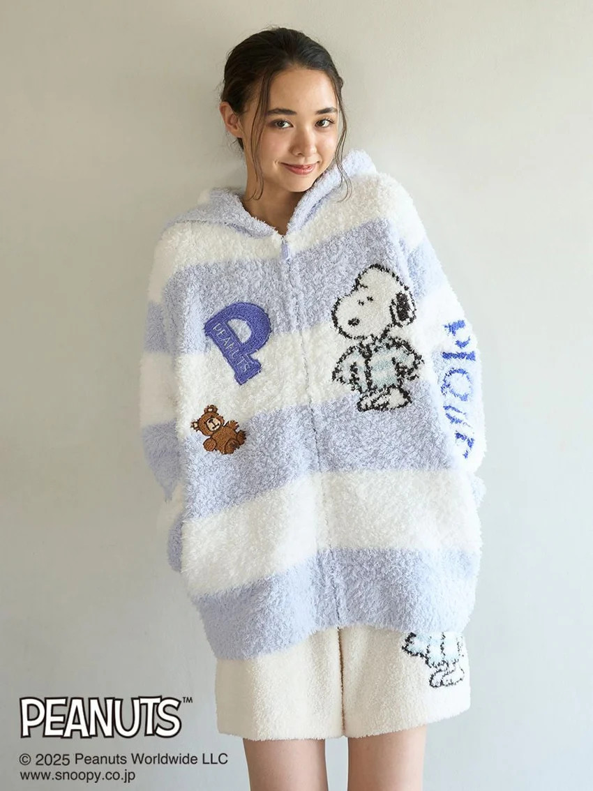 [PEANUTS] Unisex Original Art Jacquard Hoodie | Gelato Pique