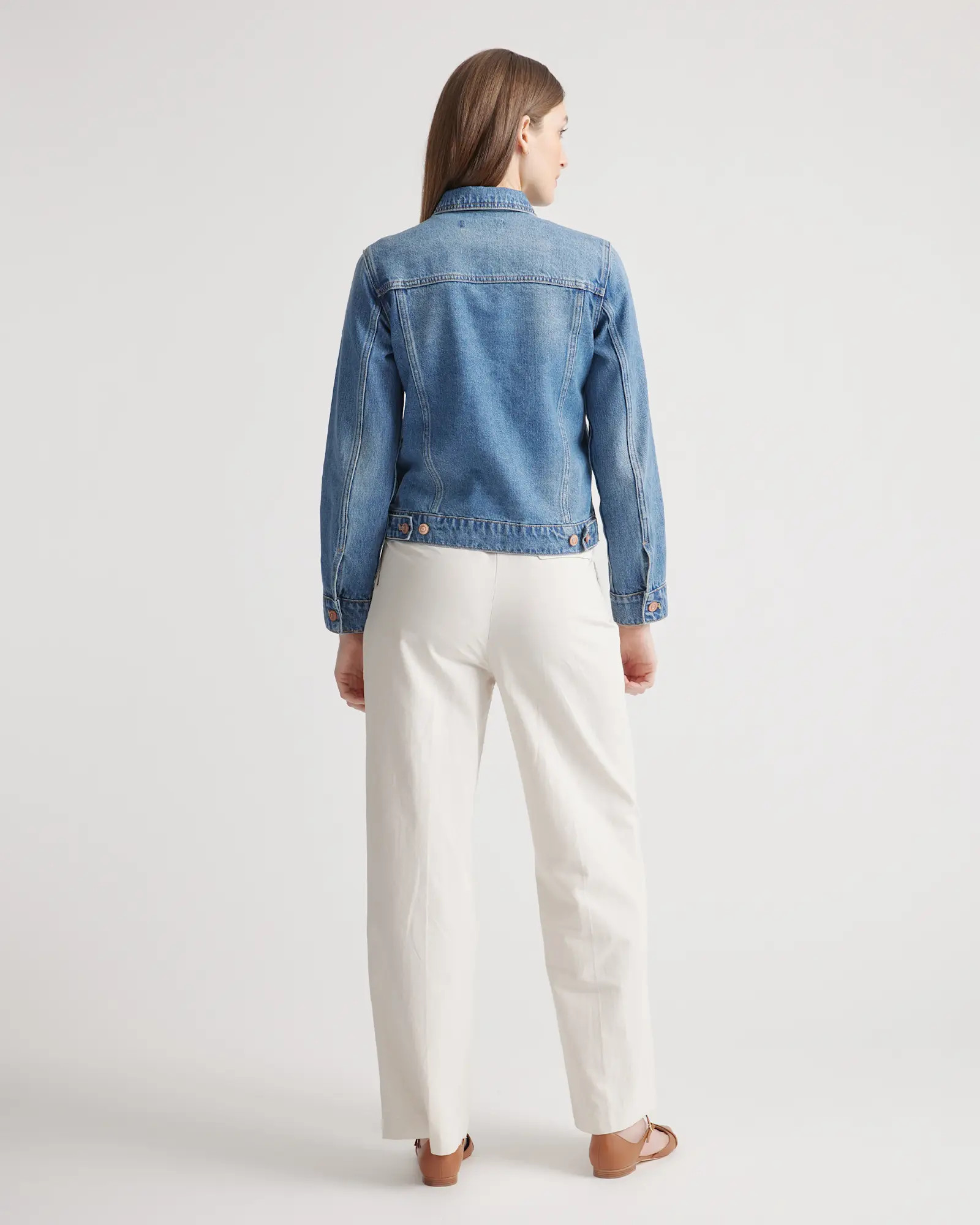 100% Organic Cotton Denim Jacket | Quince