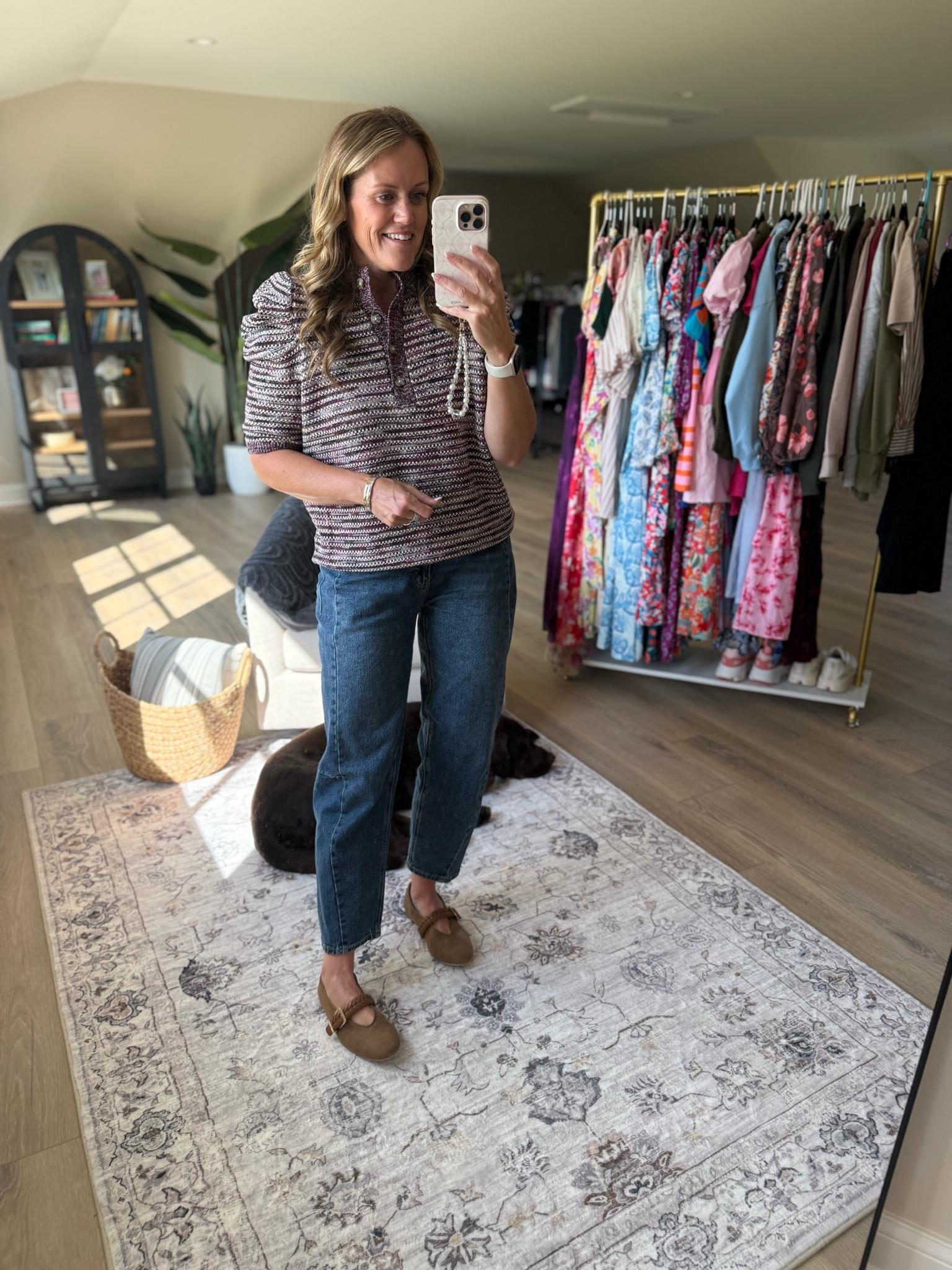 Top TTS, denim size down 1-2 sizes. Wearing 6, reg 10. 

Walmart 
Walmart New Arrivals 
Fall outfits 
Fall new arrivals 
Sweater 
Skirt