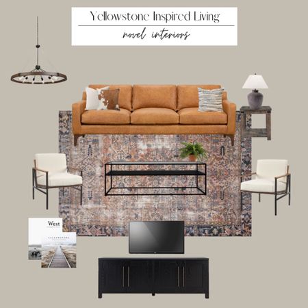 Love Yellowstone? I’m creating a whole house design that’s inspired by this epic show. Modern Montana - leather, earth tones and clean lines make this a timeless look! And all for under $3800!

#LTKfamily #LTKhome #LTKsalealert