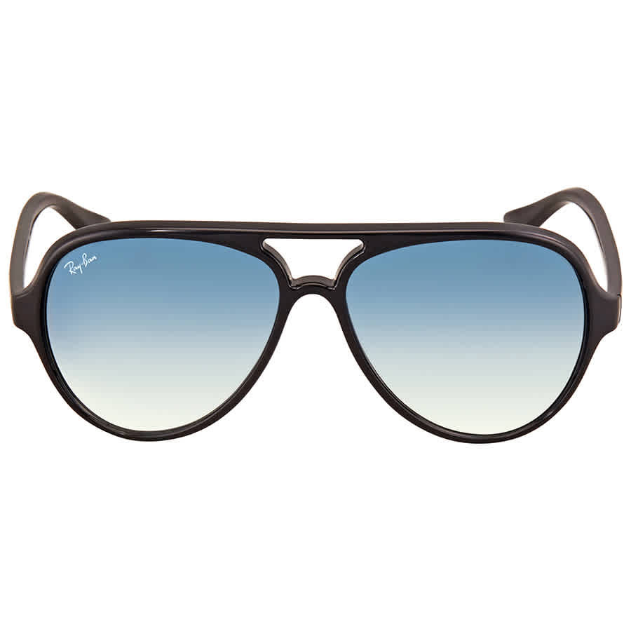 Ray Ban Cats 5000 Light Blue Gradient Aviator Unisex Sunglasses RB4125 601/3F 59 | Jomashop.com & JomaDeals.com