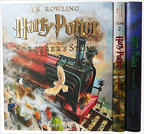 Harry Potter: The Illustrated Collection (Books 1-3 Boxed Set): Rowling, J. K., Kay, Mr. Jim: 978... | Amazon (US)