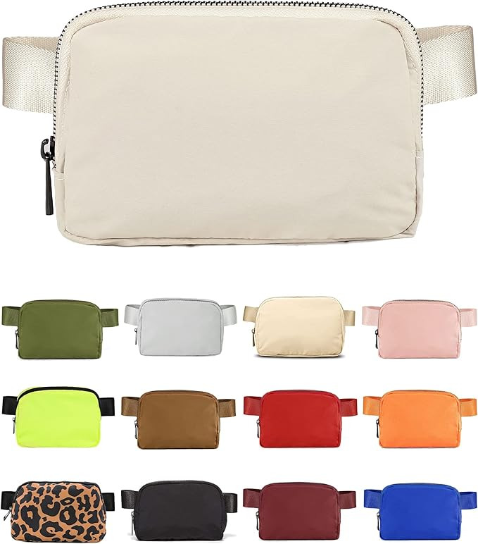 YOSHUYUKI Everywhere Belt Bag Mini Small Fashion Fanny Pack Crossbody Bag for Women Men Waist Bag... | Amazon (US)