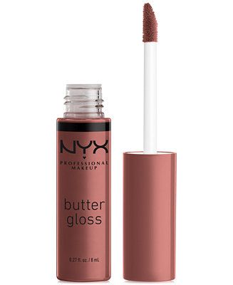 NYX Professional Makeup Butter Gloss Non-Stick Lip Gloss & Reviews - Makeup - Beauty - Macy's | Macys (US)