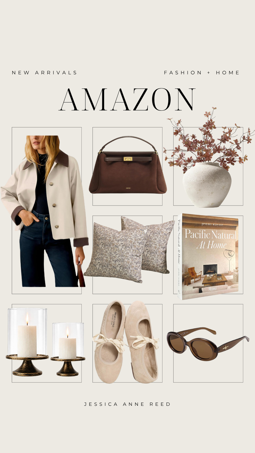 Chic Amazon fall finds for your wardrobe + home 🤎🍂 Sharing the cutest fall fashion and cozy neutral home decor — ballet flats, trendy sunglasses, a cropped trench jacket, faux suede handbag + earthy pillows, faux stems and ceramic vases!

Amazon fall fashion, Amazon fall finds, Amazon home decor, fall outfit ideas, affordable fall fashion, neutral fall decor, earthy home decor, Amazon fashion finds, fall accessories

#AmazonFinds #AmazonFashion #AmazonHome #FallFashion #FallHomeDecor #AmazonMustHaves #FallStyle #NeutralHome 

 #LTKootd #LTKSeasonal #LTKHome