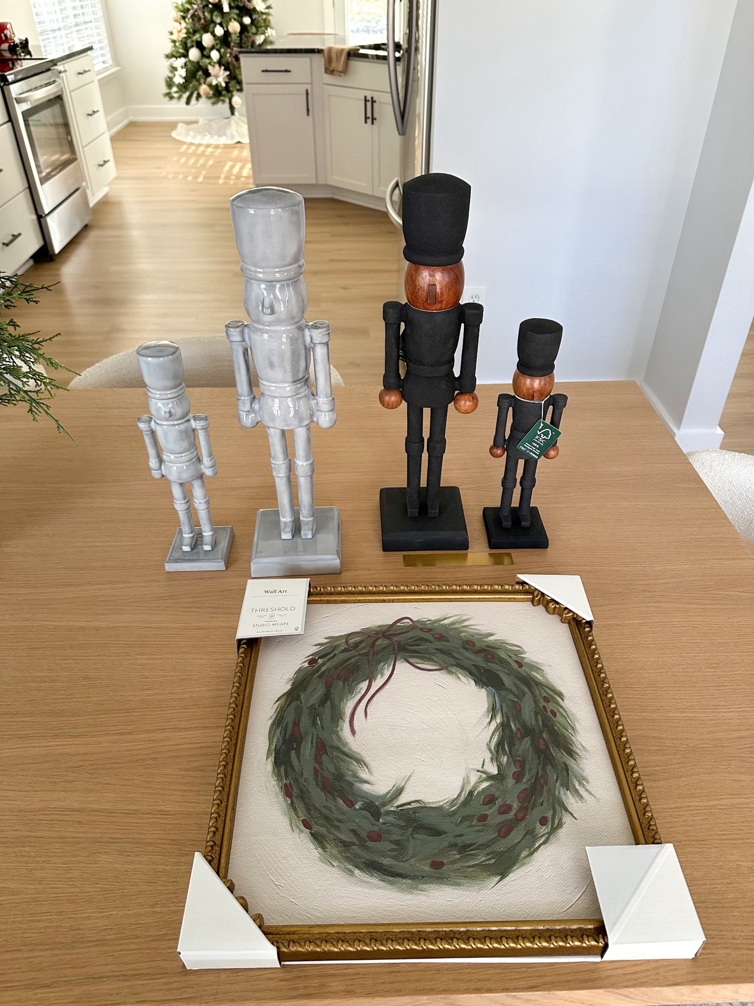 12 & 18 inch glossy metal nutcrackers from Crate & Barrel😍 we also snagged them in the zinc style! 

my bf and I spotted  these at the exact same time and knew we had to get them! They are pricy but we are only buying things as investment pieces from now on for our house. They’re on sale!

Nutcracker, modern nutcracker, Christmas decor, sale, crate and barrel nutcracker, holiday decor, target, target art, target Christmas decor, wreath framed wall art, Christmas wreath art


#LTKCyberWeek #LTKSeasonal #LTKHoliday