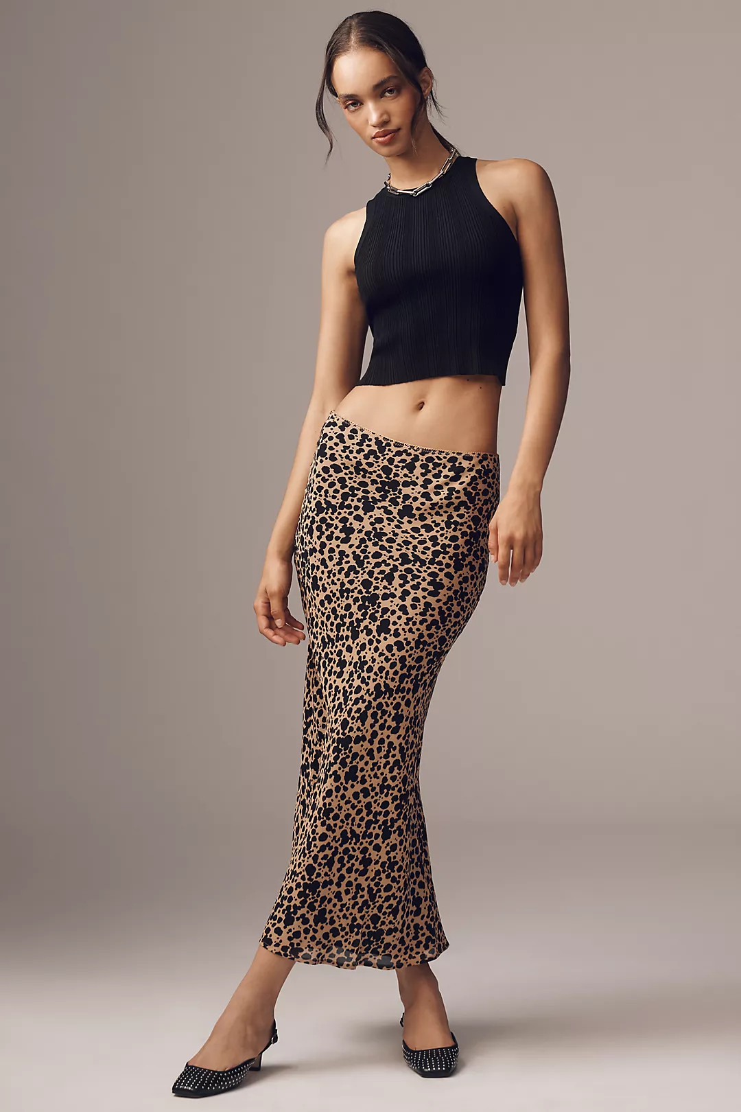 Reformation Layla Silk Skirt | Anthropologie (US)