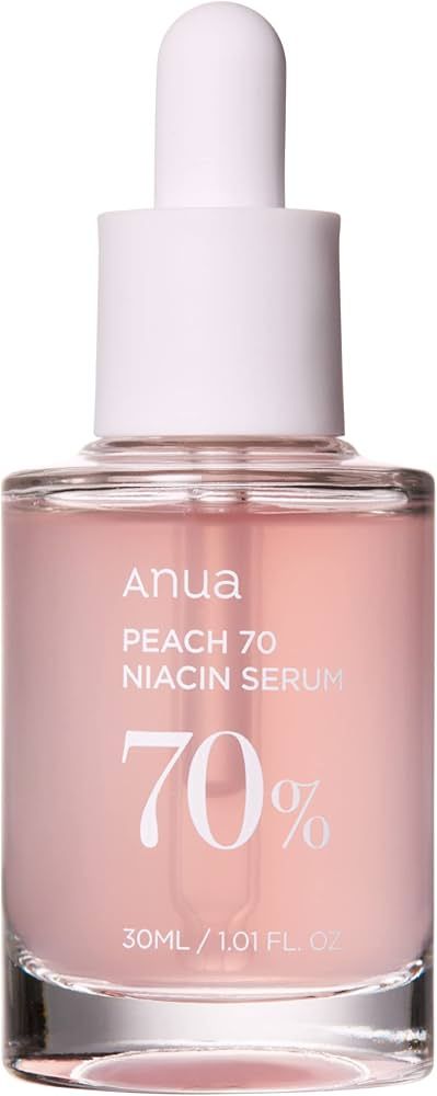 Anua Peach 70% Niacinamide Serum 30ml / brightening hydrating face serum hyperpigmentation treatm... | Amazon (US)