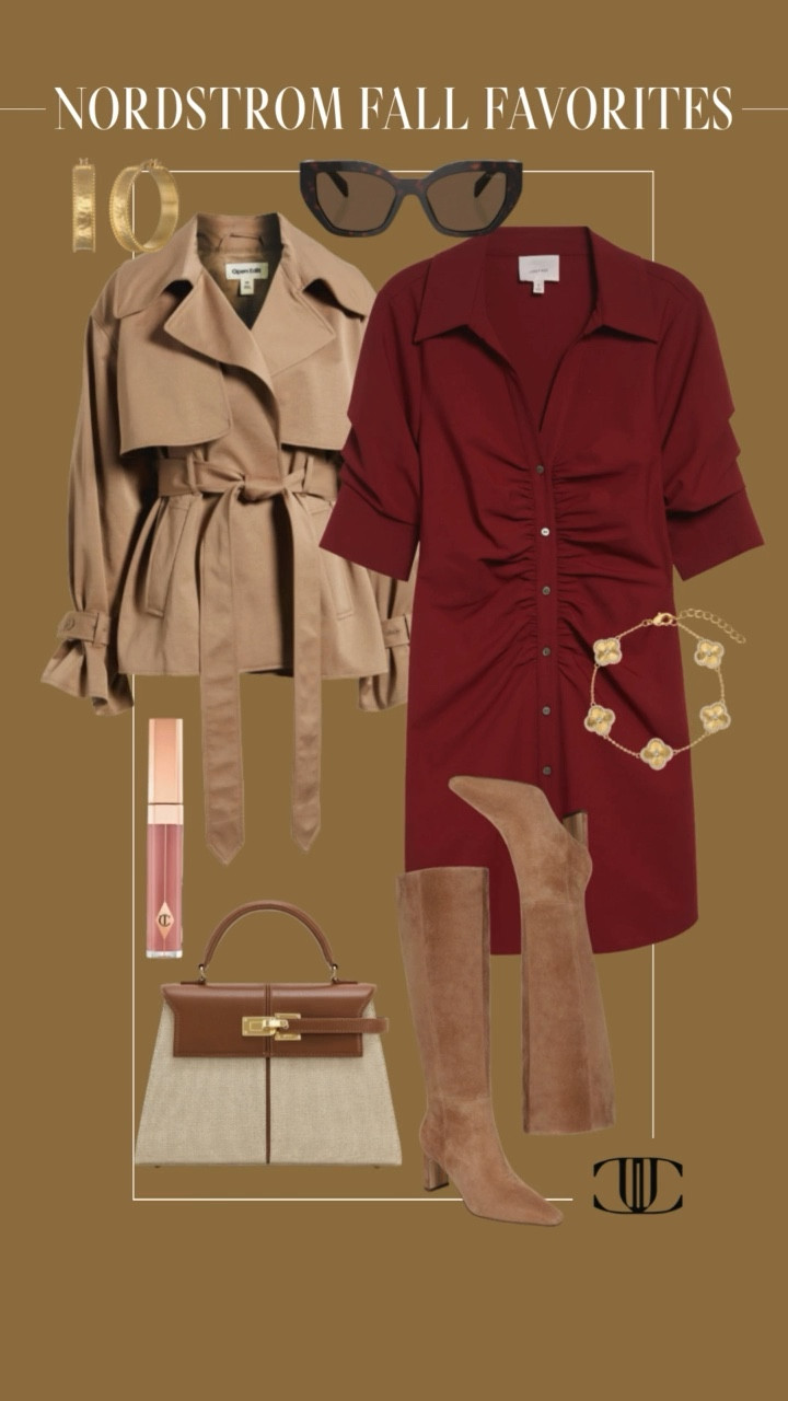 🍂 My latest fall favorites from Nordstrom styled head-to-toe—and yes, I paid extra attention to how the bags + shoes complete each look. From cozy daytime errands to chic nights out, these outfits carry you through every fall plan in style.

✨ Think:
– Lunch + shopping in the city 
– Pumpkin patch & cider runs 
– Girls’ dinner + date night 
– Outdoor fall festivals + concerts 
– Cozy weekend brunch 
– Thanksgiving gatherings 

A perfect mix of day and night looks—from sleek knit dresses with knee-high boots to casual denim and jackets layered just right. Whether you’re heading to a fall wedding weekend, a Friday night dinner, or a Saturday football game, Nordstrom has you covered.

Shop every piece now at @nordstrom and get your fall wardrobe rotation sorted

#nordstrom #nordstrompartner

Fall outfit, fall fashion, boots, fall coat

#LTKShoeCrush #LTKStyleTip #LTKOver40