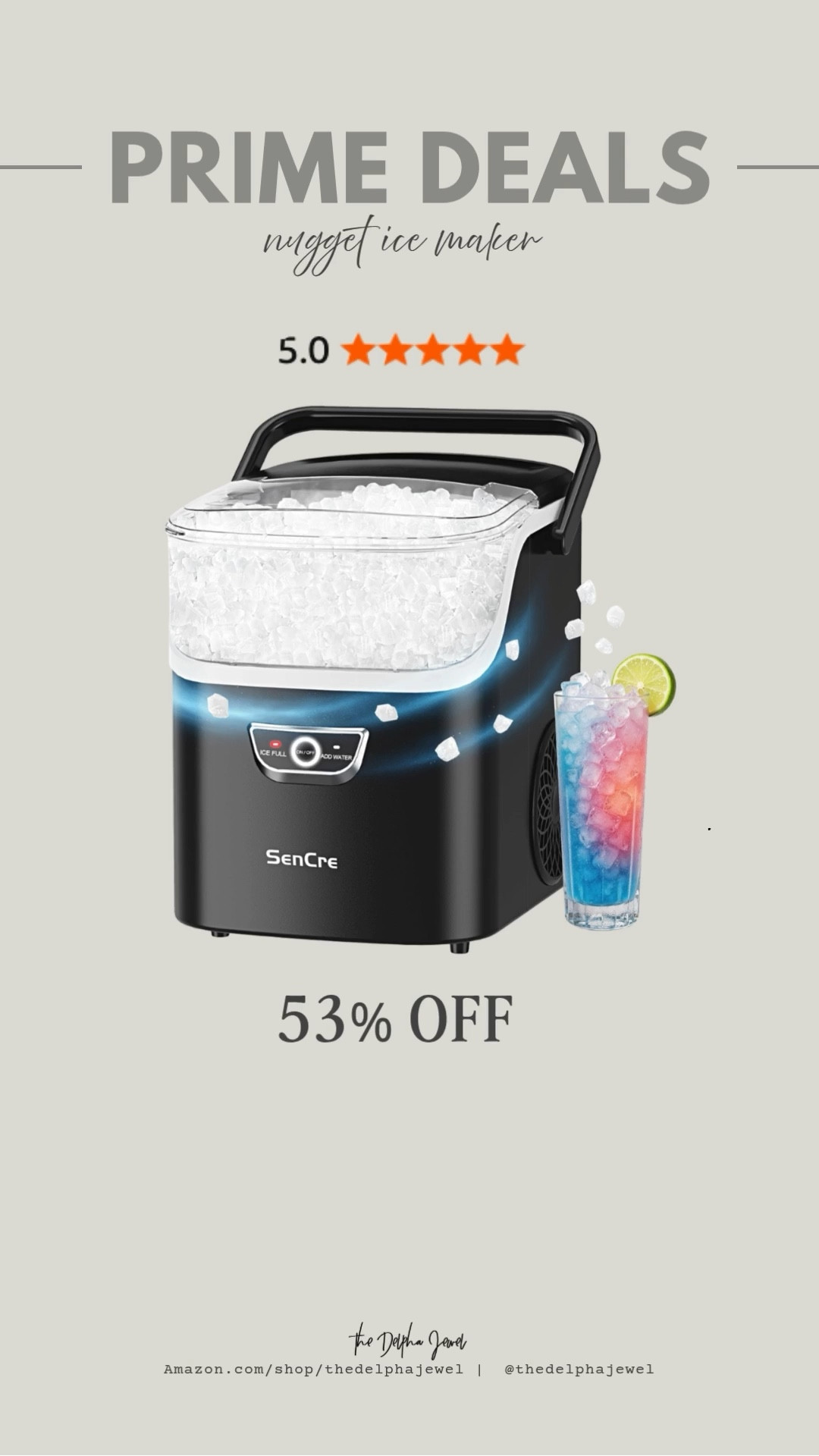 🚨Daily deal on Amazon🚨 Nugget ice maker on sale $189.99/53% off



#LTKSaleAlert #LTKHome