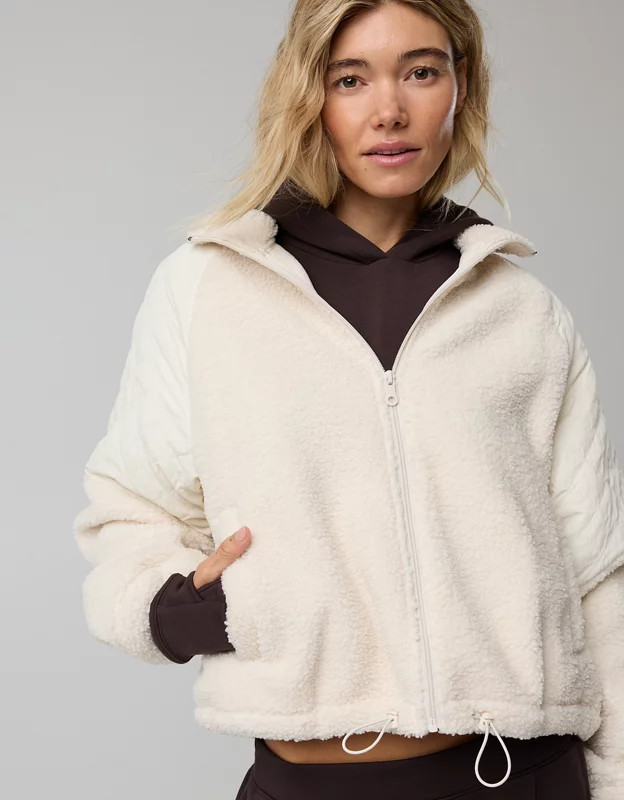 OFFLINE By Aerie Fluff Love Full Zip Jacket | Aerie