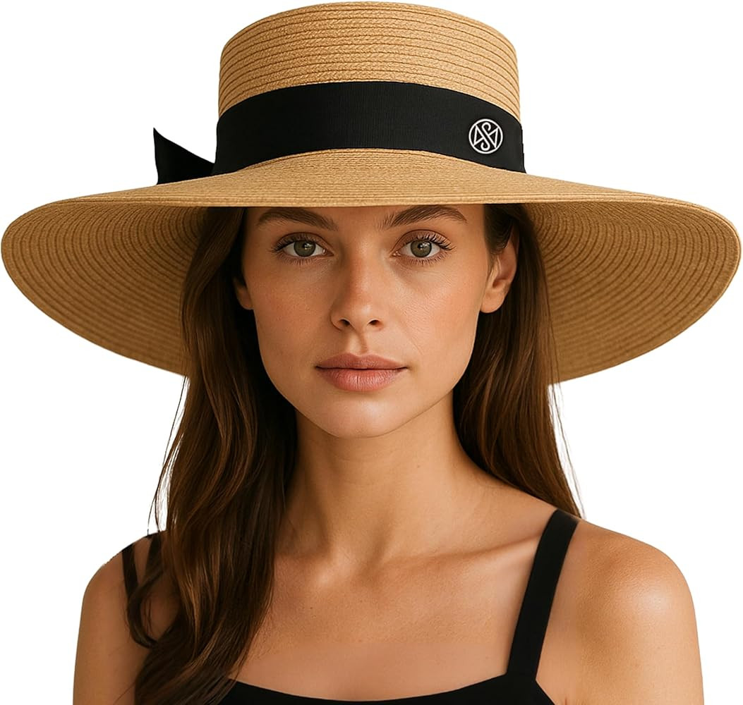 Wide Brim Sun Hat – UPF 50 Sun Protection Hat, Lightweight & Adjustable Hat, Esthetician-Design... | Amazon (US)