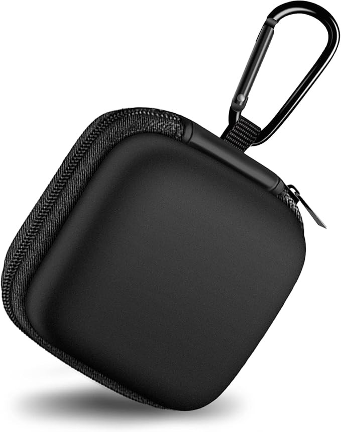 Square Earbud Case Portable EVA Carrying Case Storage Bag Cell Phone Accessories Organizer with C... | Amazon (US)