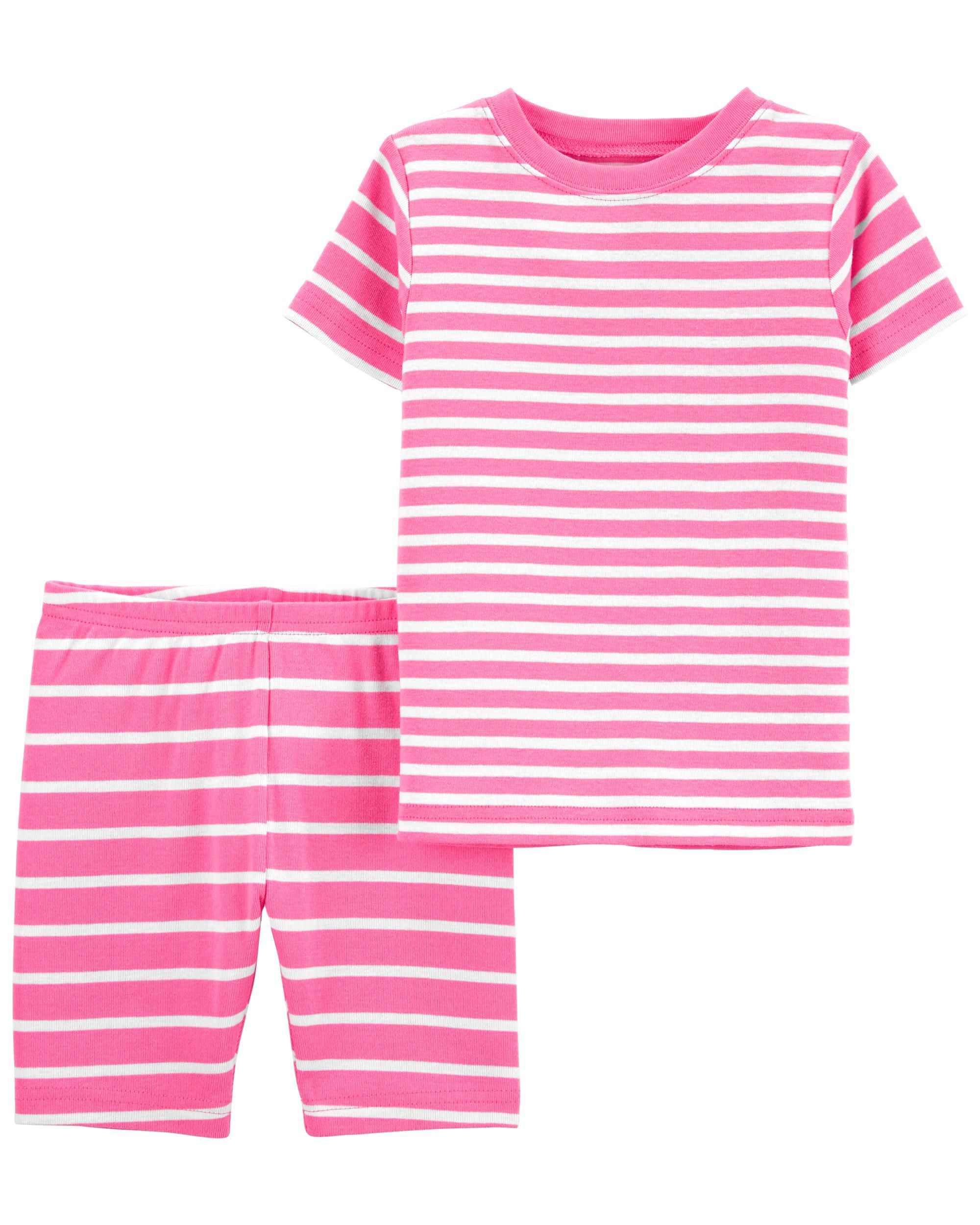 2-Pack Striped 100% Snug Fit Cotton PJs | Carter's