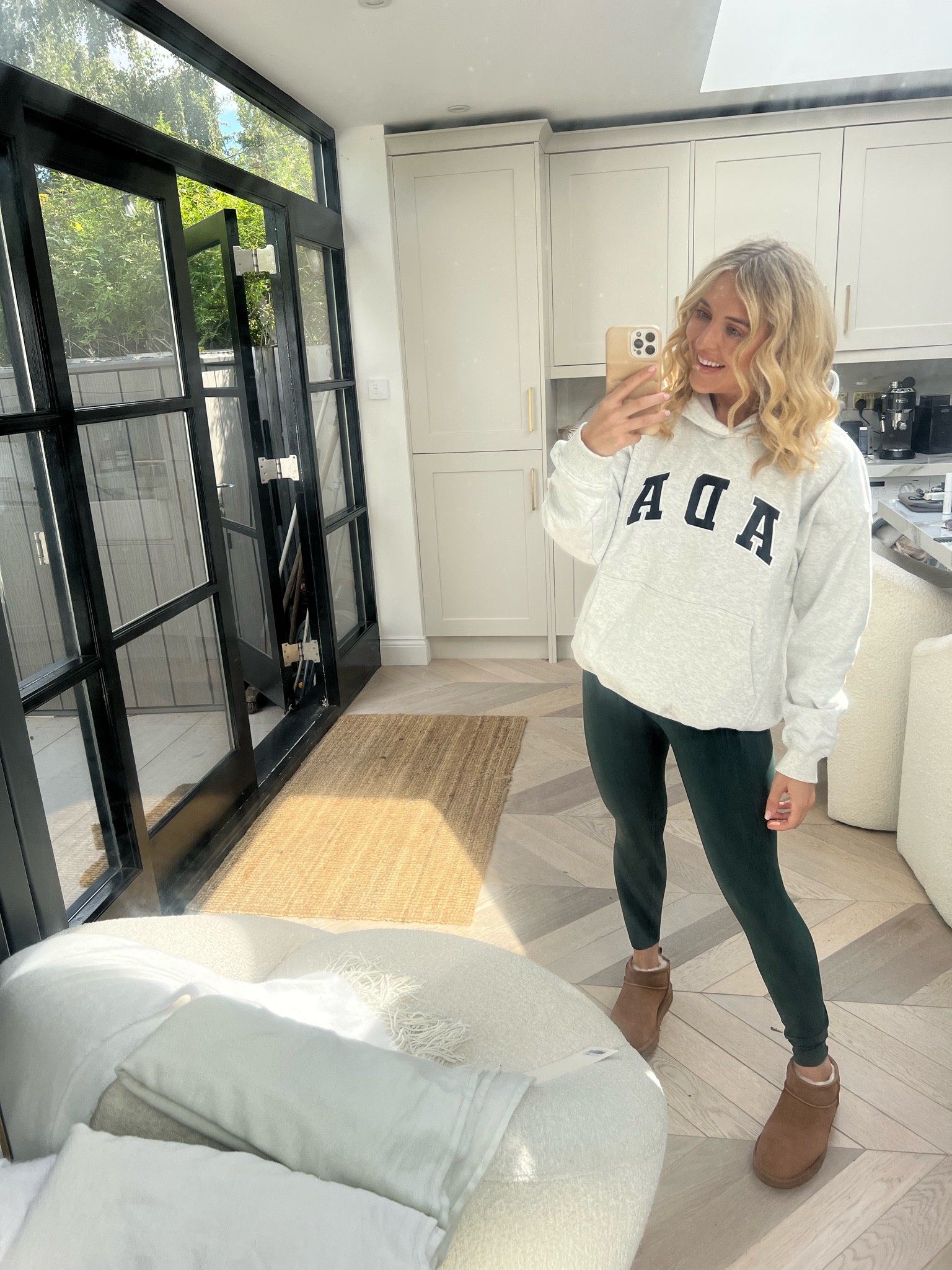 Ugg ultra minis - Ugg boots - Ugg ultra mini boots - Ugg minis - Ugg mini boots - mini Ugg boots - short Ugg boots - ankle boots - sheepskin boots - Ugg boots in chestnut - chestnut Uggs - Adanola leggings - Adanola pants - gym pants - yoga pants - lounge wear - Anine Bing sweater - Adanola sweater - Adanola sweatshirt - grey hoodie - logo hoodie - Adanola hoodie - oversized hoodie - winter wardrobe - autumn wardrobe  - wardrobe staples 

#LTKstyletip #LTKshoecrush #LTKunder50