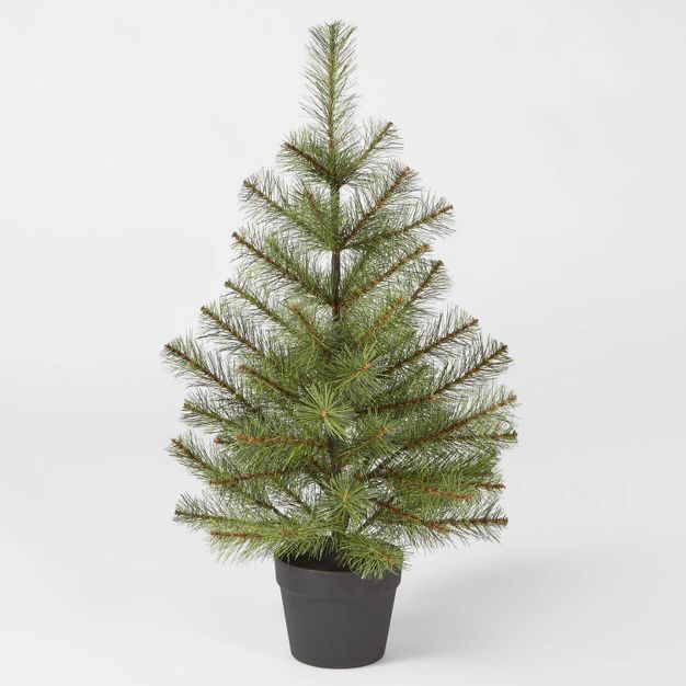2.5ft Unlit Douglas Fir Potted Artificial Christmas Tree - Wondershop&#8482; | Target