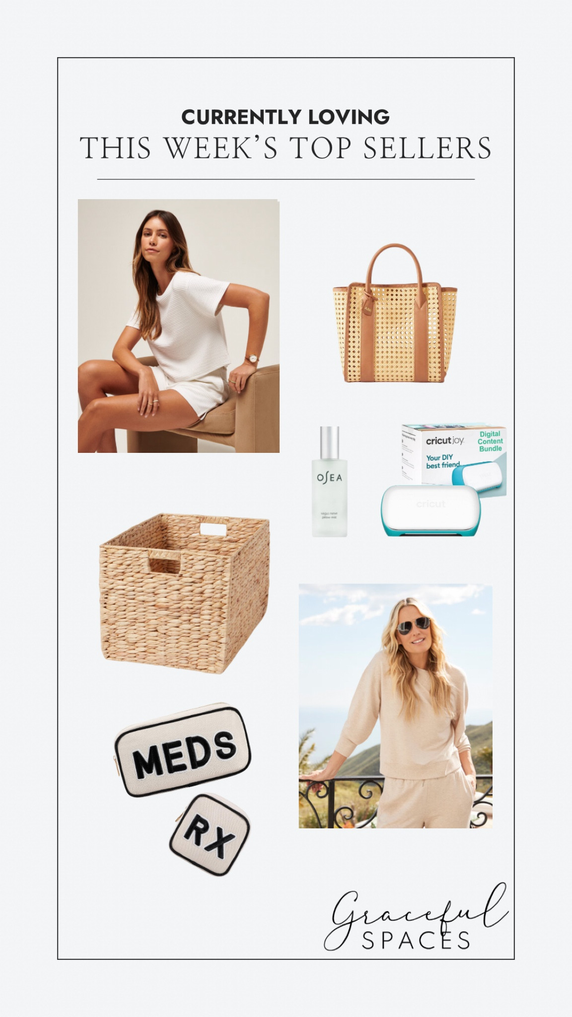 Weekly top sellers y’all are loving!
Travel outfits, the tote that goes with all of your summer outfits, our favorite label maker and some travel essentials we don’t leave home without! Plus a favorite go-to basket 


Travel gear, wellness, organization 

#LTKTravel #LTKSeasonal #LTKItBag