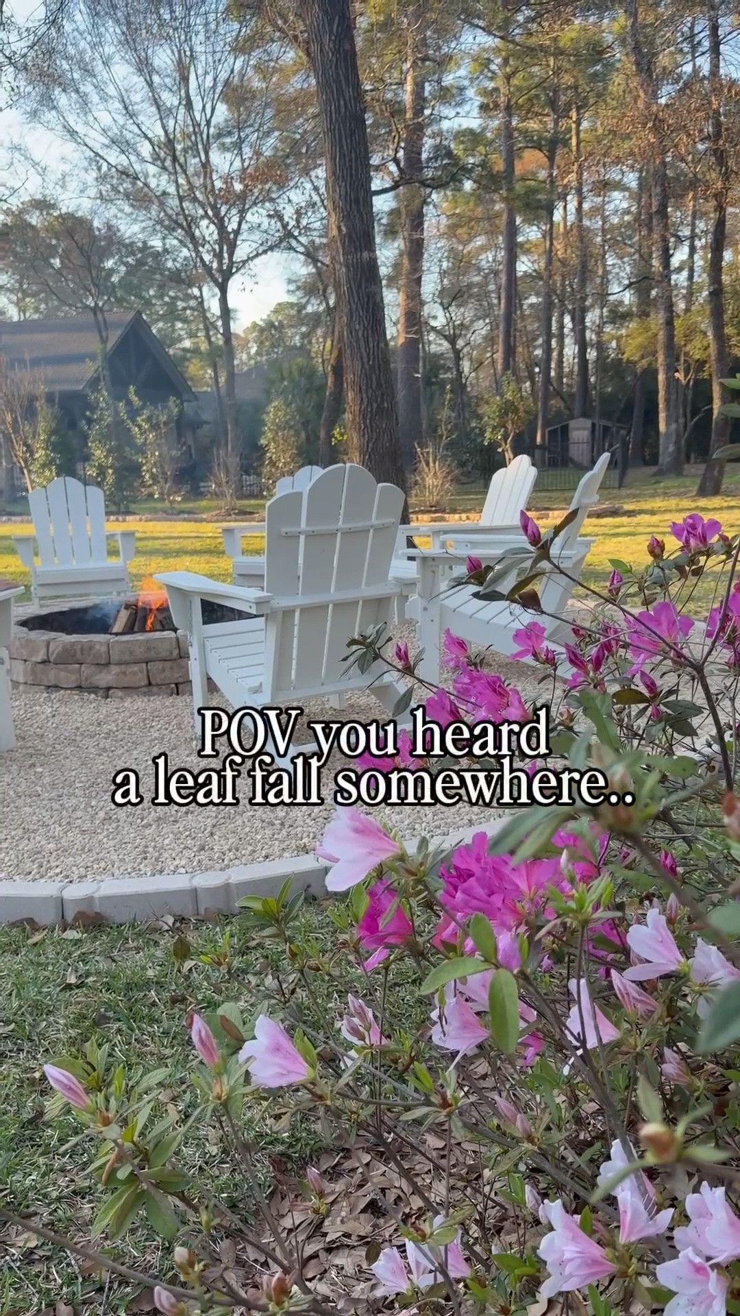 #ad Fall is coming and I am READY. 🍂🤎

Our back porch and fire pit area are two of my favorite spots to spend the cooler months, and I already know I’m going to be out here every chance I get. Give me a cozy blanket, a fire, my kitties, and one of my bed swings and I’m basically unavailable. 😂

So… come on, fall. We’re waiting for you. 🍂

@wayfair #wayfair #wayfairpartner