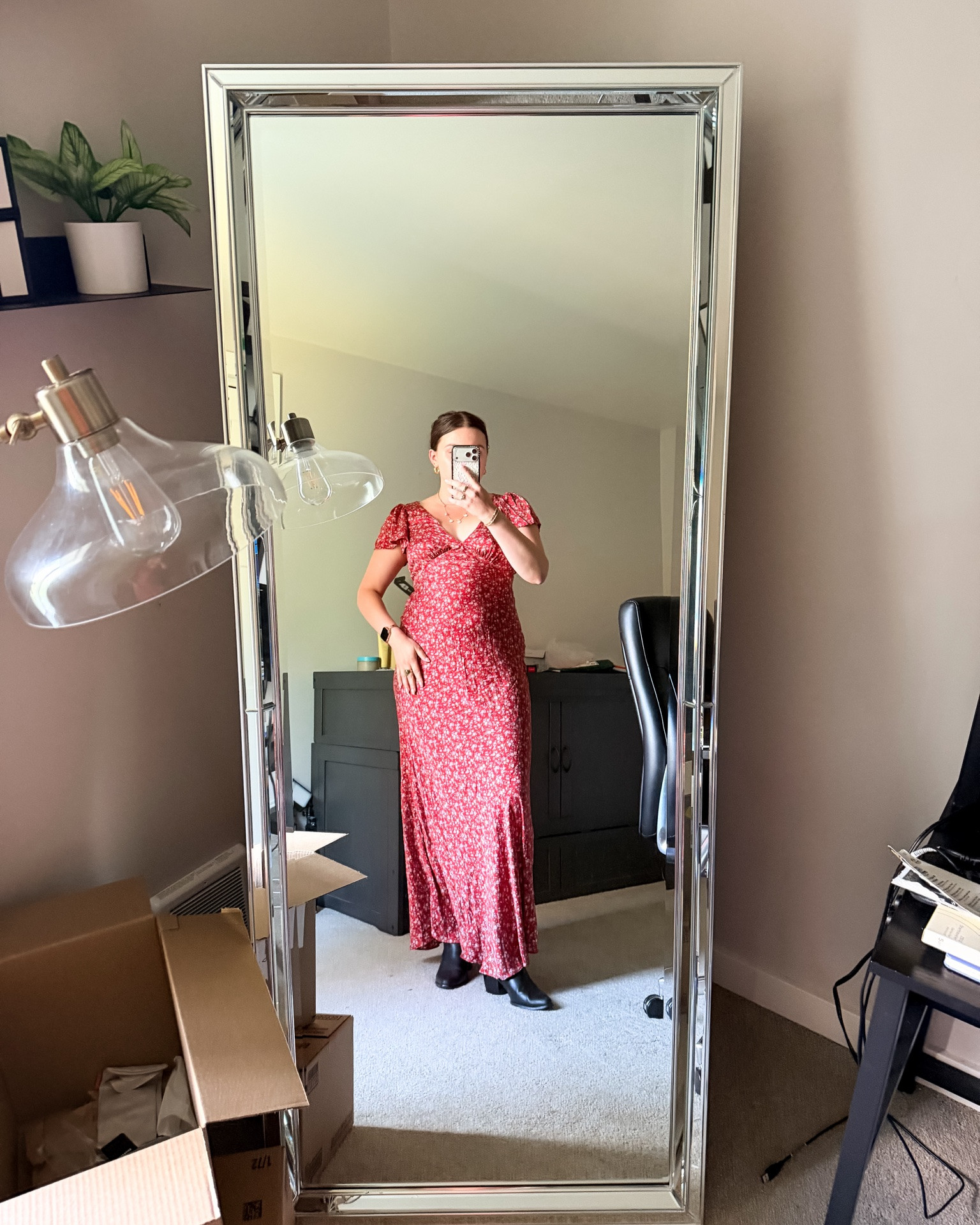 The same dress but for a western event! I threw on my favorite cowboy boots and a smaller bag to network and see a friend!

#LTKootd #LTKMidsize #LTKWedding