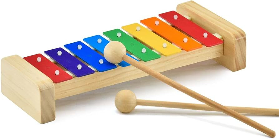 MUSICUBE Xylophone for Kids Wooden Xylophone with Mallets Orff Music Instrument for Educational P... | Amazon (US)