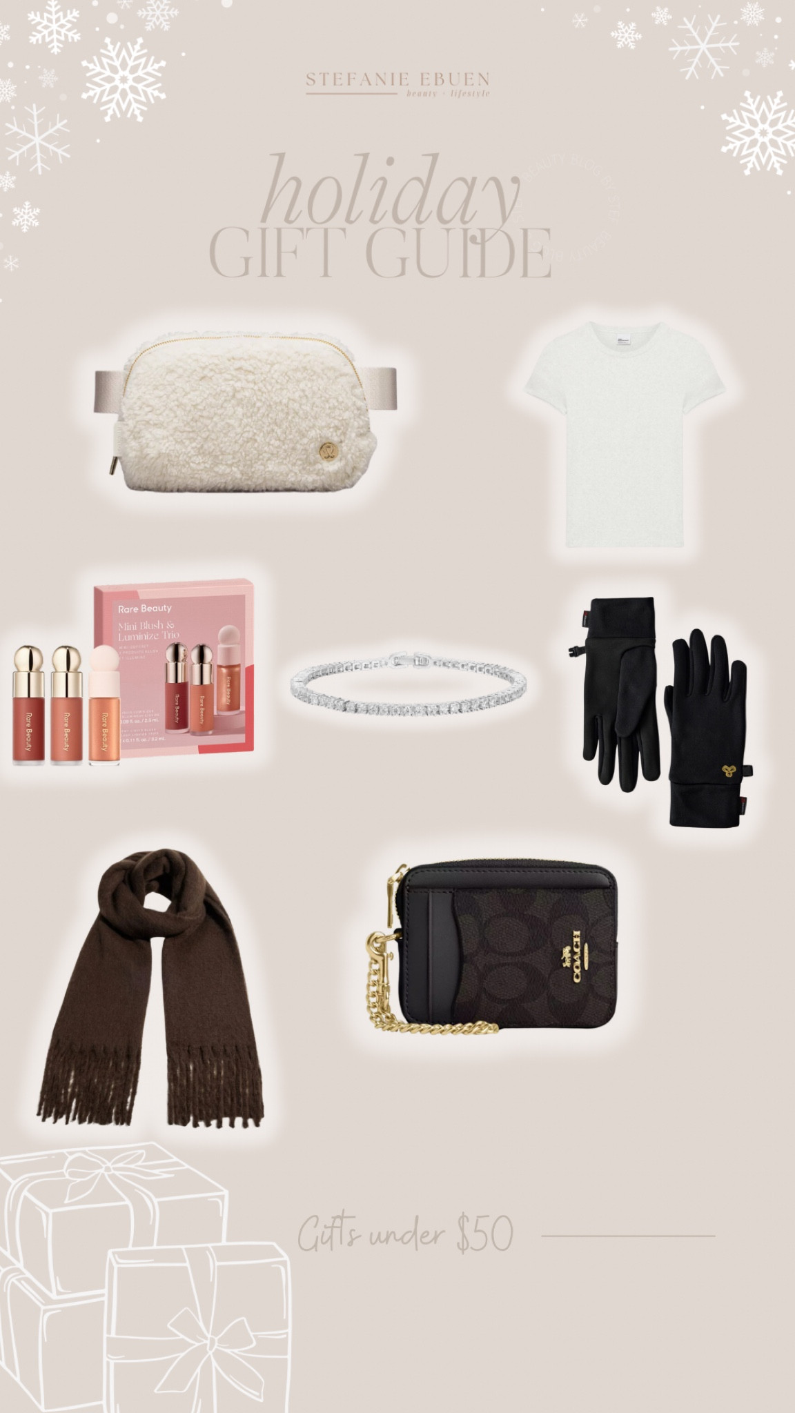 Holiday gift ideas under $50

#LTKcanada #LTKgiftguide