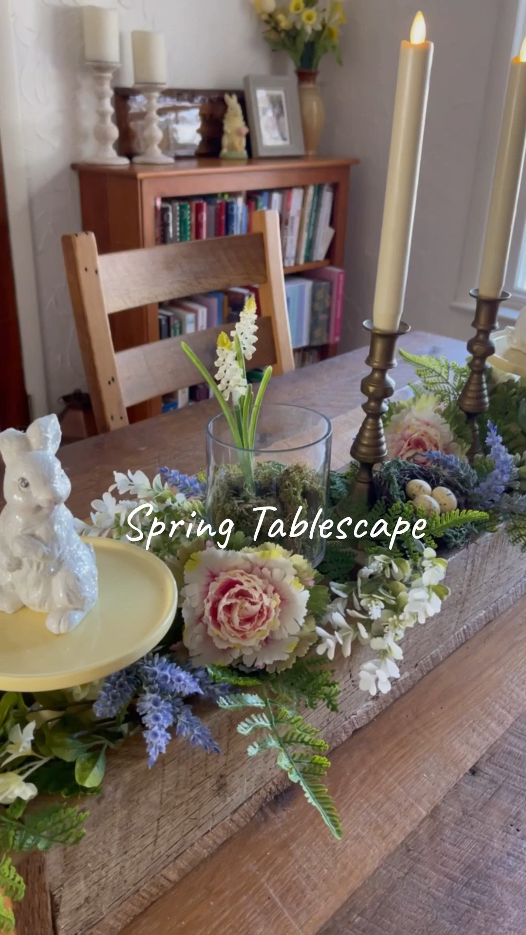 Spring tablescape, Easter table decor, bunny decor, spring faux flowers, DIY tablescape for Easter 

#LTKHome #LTKSaleAlert #LTKSeasonal