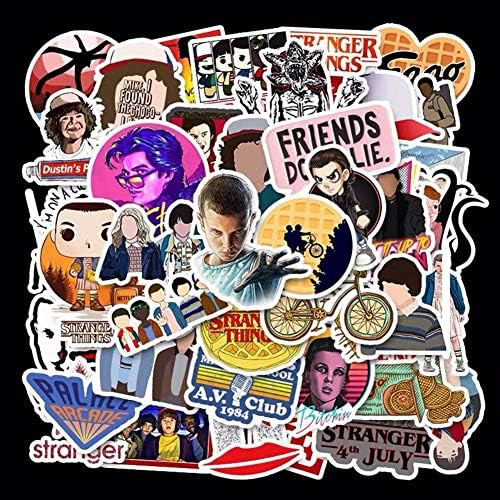 Stickers for Water Bottles, 50 Packs Stranger Things Stickers, Vinyl Stickers for Adults Kids Tee... | Amazon (US)