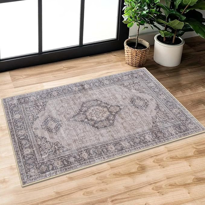 Lahome Oriental Kitchen Rugs Non Slip, 2x3 Small Rugs for Bedroom Entryway, Soft Door Mat Indoor ... | Amazon (US)