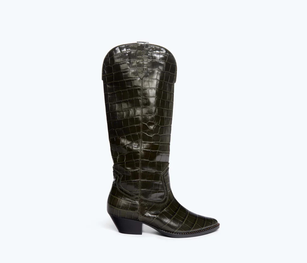 HOPE KNEE HIGH WESTERN BOOT | Frēda Salvador